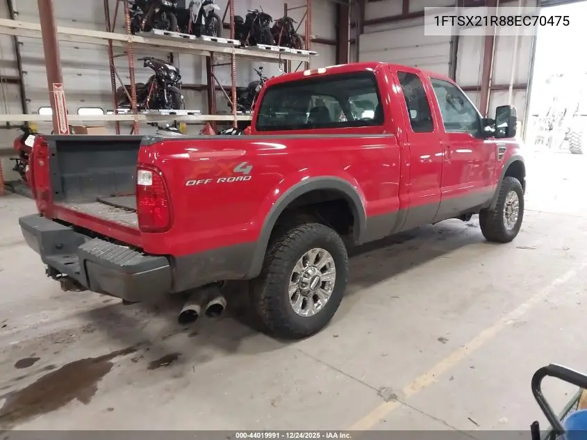 1FTSX21R88EC70475 2008 Ford F-250 Fx4/Lariat/Xl/Xlt