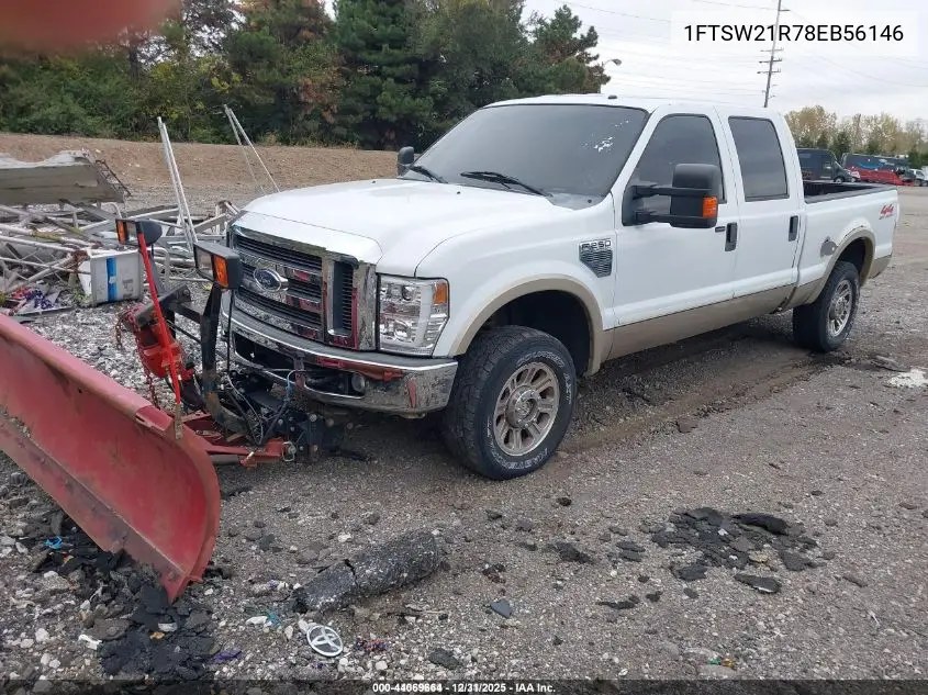 1FTSW21R78EB56146 2008 Ford F-250 Fx4/Harley-Davidson/King Ranch/Lariat/Xl/Xlt
