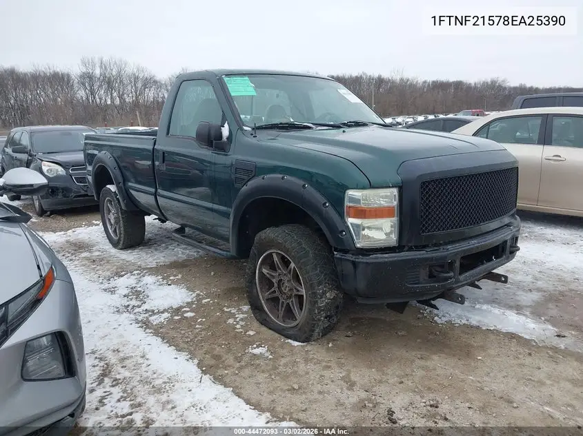1FTNF21578EA25390 2008 Ford F-250 Xl