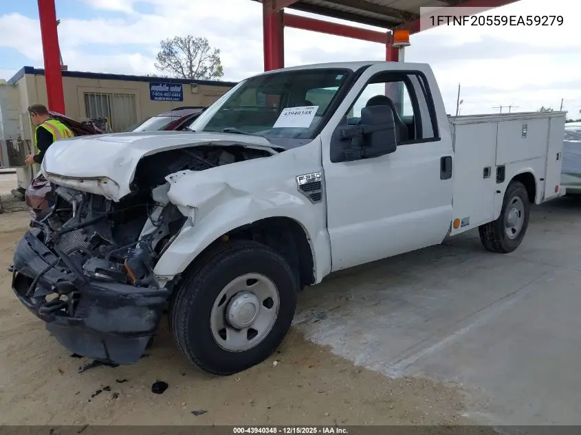1FTNF20559EA59279 2009 Ford F-250 Xl/Xlt
