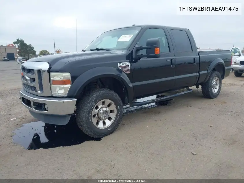 1FTSW2BR1AEA91475 2010 Ford F-250 Lariat