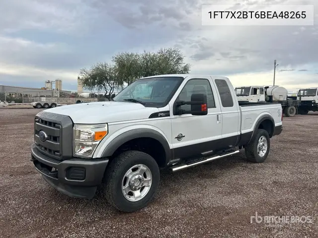 1FT7X2BT6BEA48265 2011 Ford F-250 2011 Ford F-250 Xl 4X4 Extended Cab Pickup