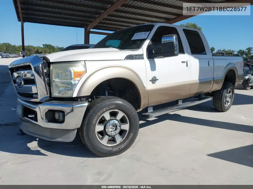 1FT7W2BT1BEC28577 2011 Ford F-250 Lariat