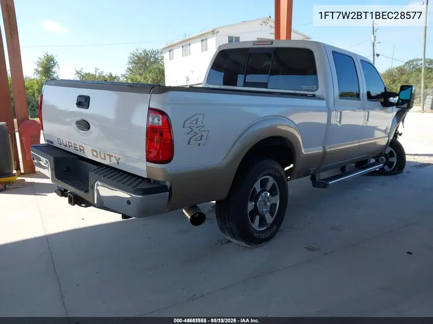1FT7W2BT1BEC28577 2011 Ford F-250 Lariat