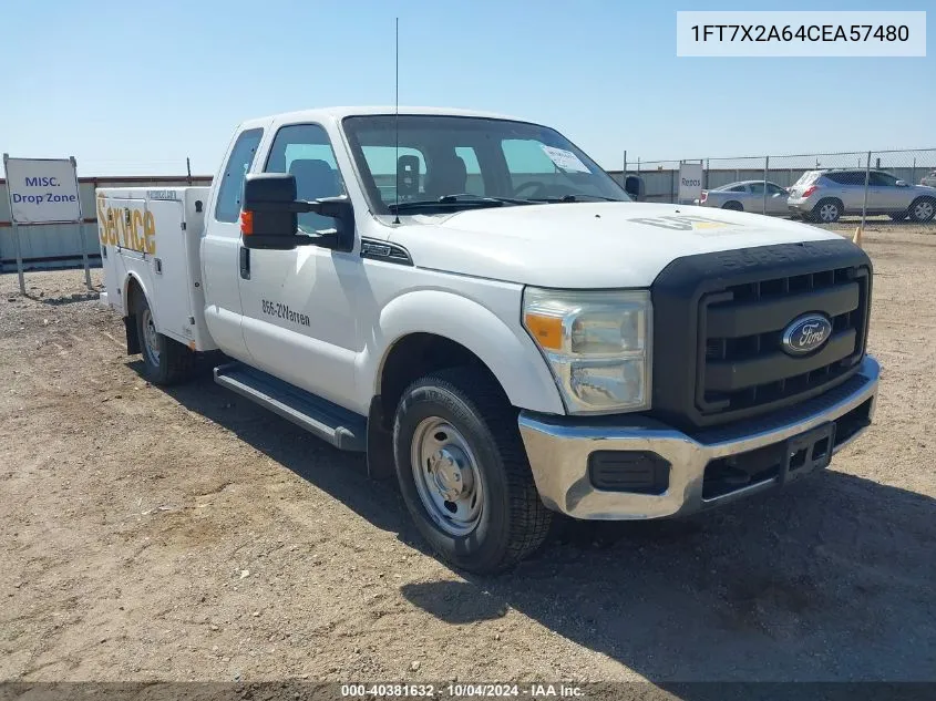 1FT7X2A64CEA57480 2012 Ford F-250 Xl