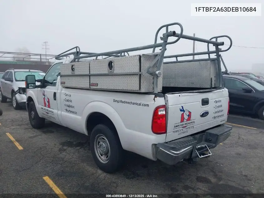 1FTBF2A63DEB10684 2013 Ford F-250 Xl