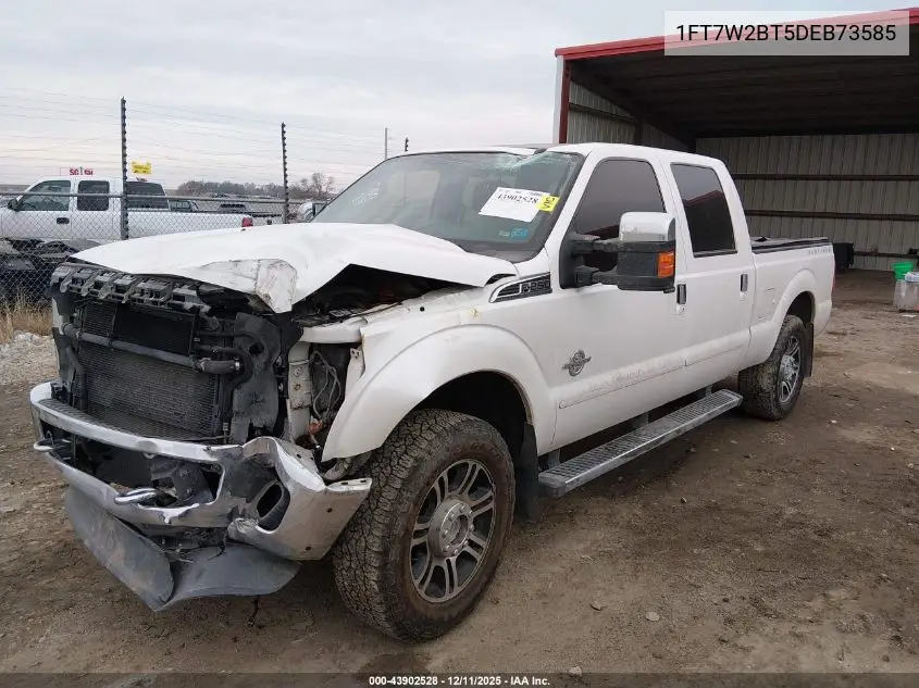 1FT7W2BT5DEB73585 2013 Ford F-250 Lariat