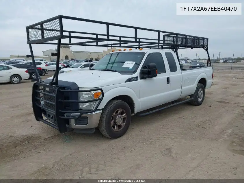 1FT7X2A67EEB40470 2014 Ford F-250 Xl