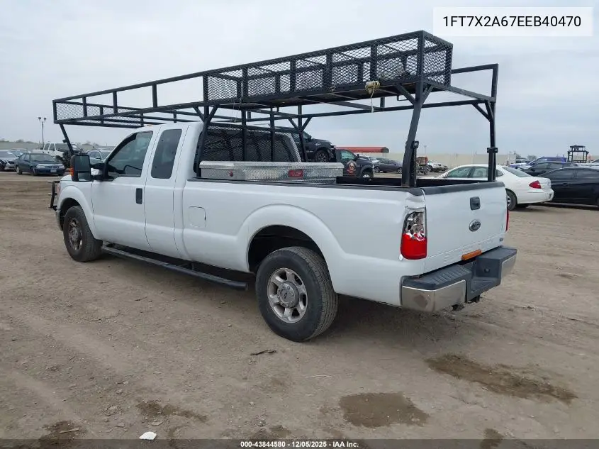 1FT7X2A67EEB40470 2014 Ford F-250 Xl