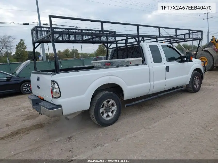 1FT7X2A67EEB40470 2014 Ford F-250 Xl