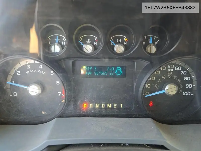 1FT7W2B6XEEB43882 2014 Ford F-250 Xl
