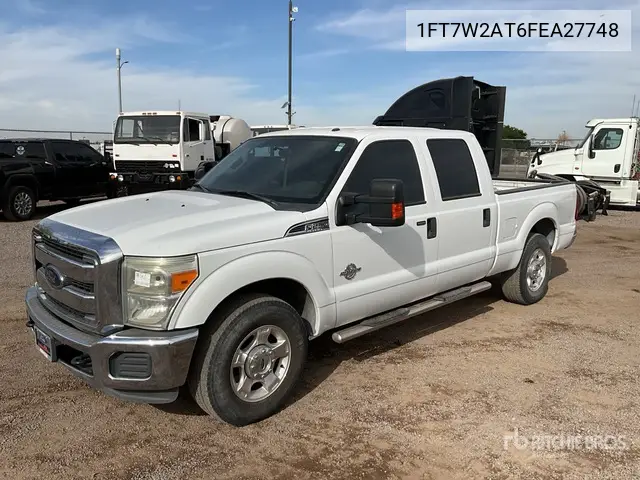 1FT7W2AT6FEA27748 2015 Ford F-250 2015 Ford F-250 Xlt 4X2 Crew Cab Pickup