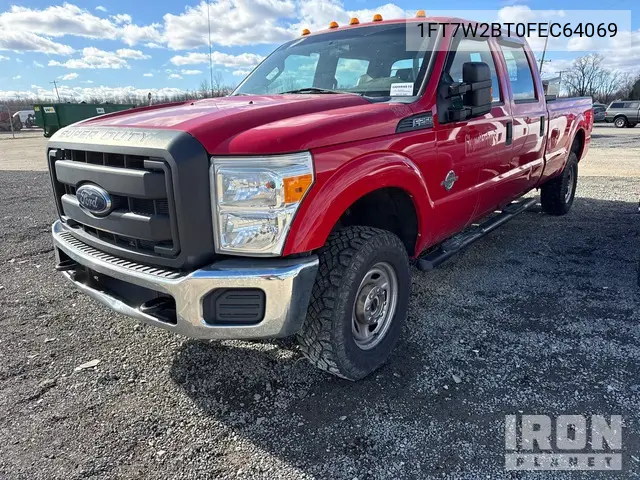 1FT7W2BT0FEC64069 2015 Ford F-250 2015 Ford F-250 Xl 4X4 Crew Cab Pickup (Inoperable)