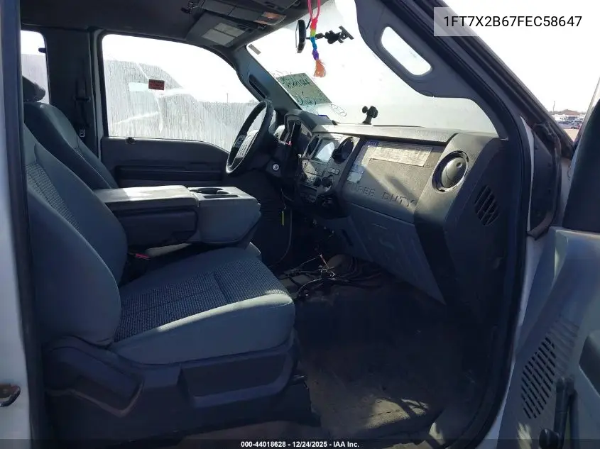 1FT7X2B67FEC58647 2015 Ford F-250 Xl