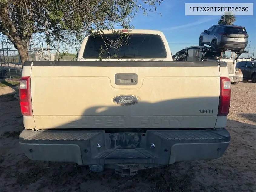 1FT7X2BT2FEB36350 2015 Ford F-250 Xl