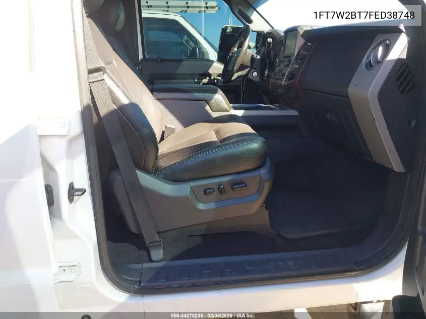 1FT7W2BT7FED38748 2015 Ford F-250 Lariat