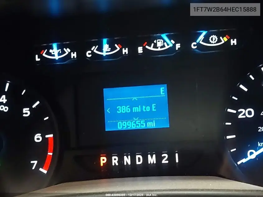 1FT7W2B64HEC15888 2017 Ford F-250 Xl