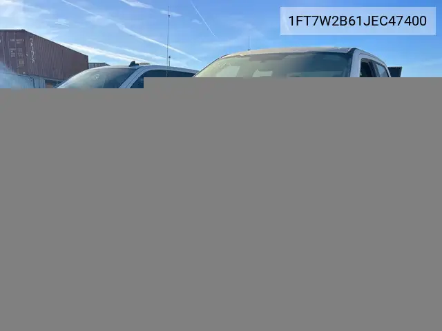 1FT7W2B61JEC47400 2018 Ford F-250 2018 Ford F-250 Xl 4X4 Crew Cab Pickup (Inoperable)