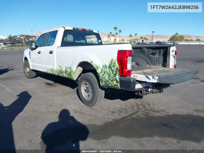1FT7W2A62JEB98256 2018 Ford F-250 Xl