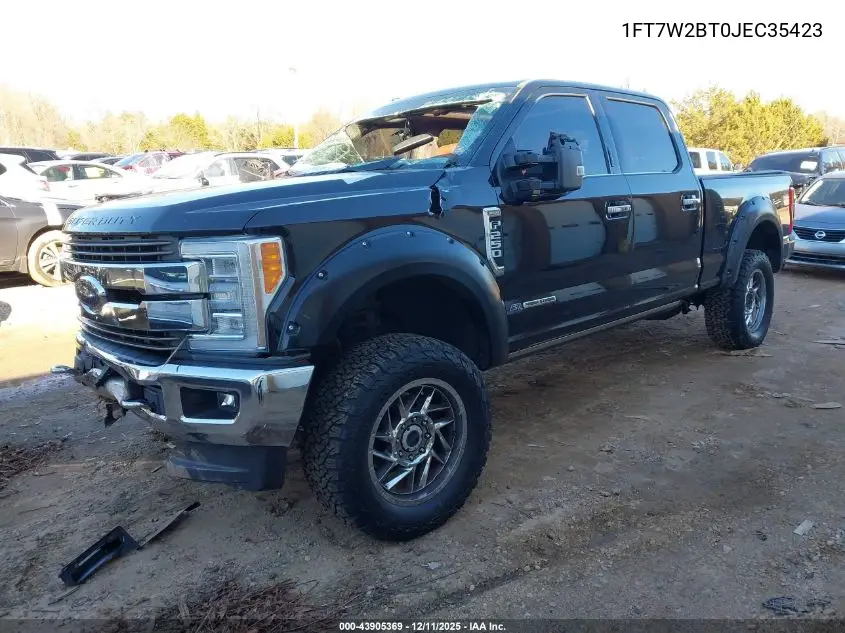 1FT7W2BT0JEC35423 2018 Ford F-250 King Ranch
