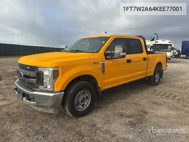 1FT7W2A64KEE77001 2019 Ford F-250 2019 Ford F-250 Xl 4X2 Crew Cab Pickup