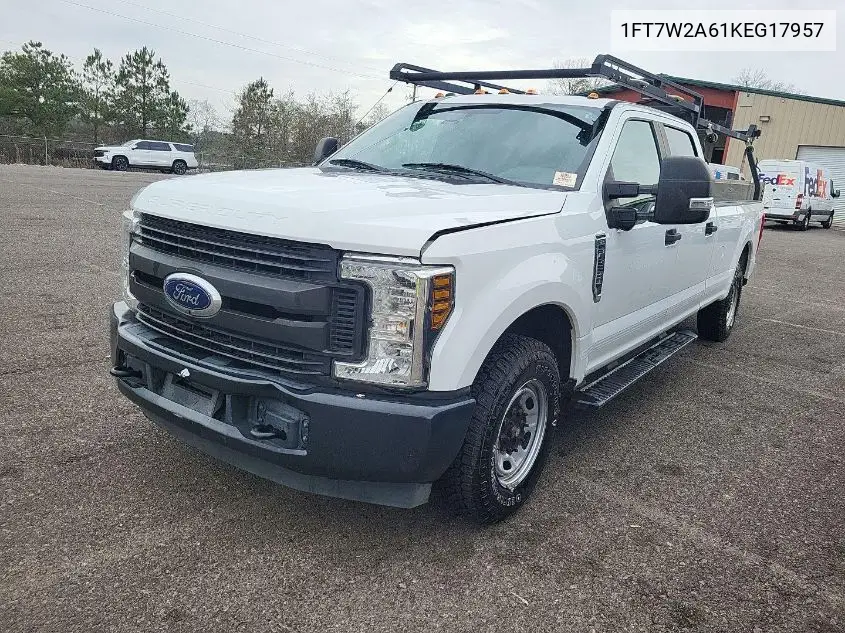 1FT7W2A61KEG17957 2019 Ford F-250 Xl