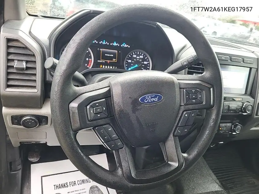 1FT7W2A61KEG17957 2019 Ford F-250 Xl