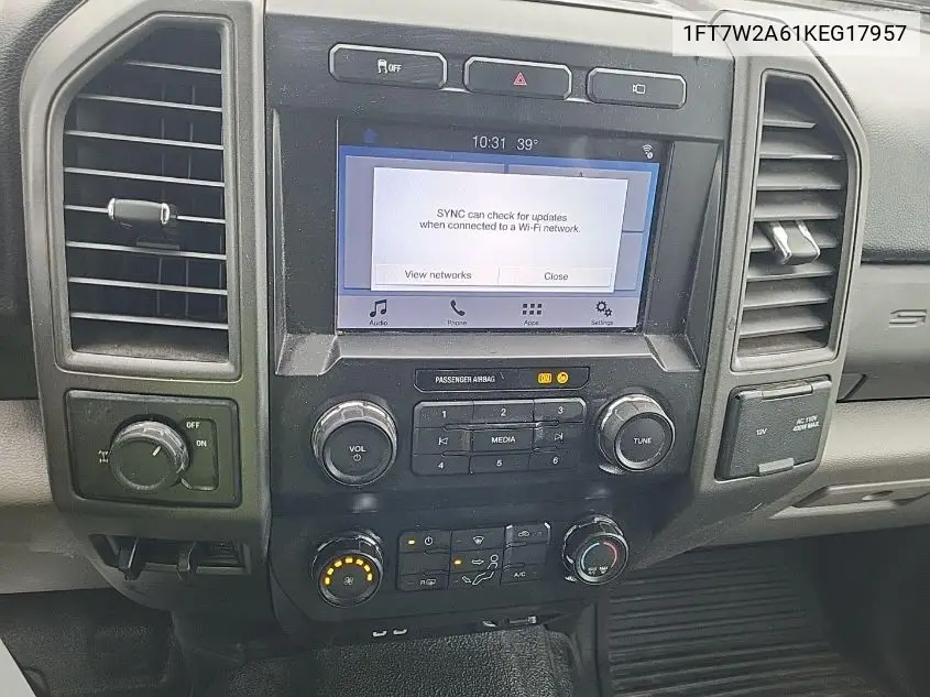 1FT7W2A61KEG17957 2019 Ford F-250 Xl