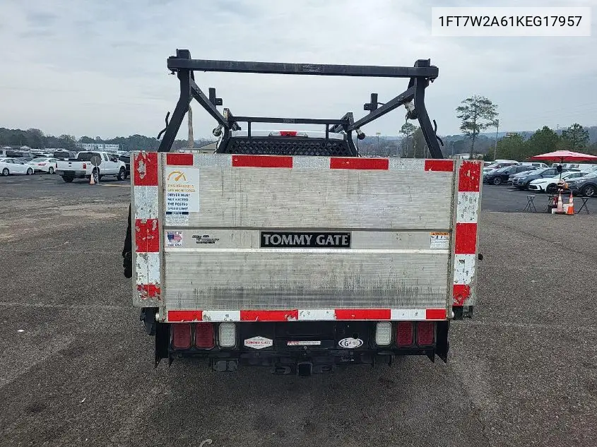 1FT7W2A61KEG17957 2019 Ford F-250 Xl