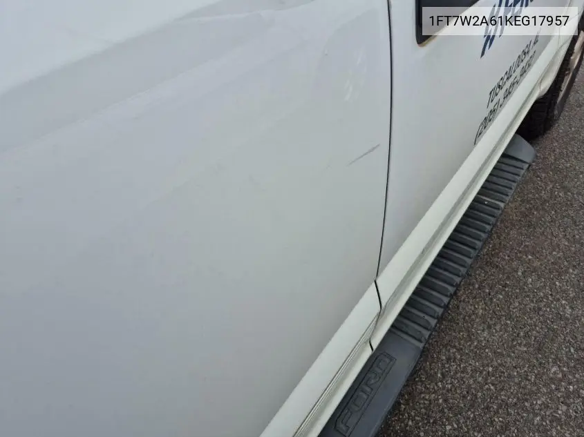 1FT7W2A61KEG17957 2019 Ford F-250 Xl