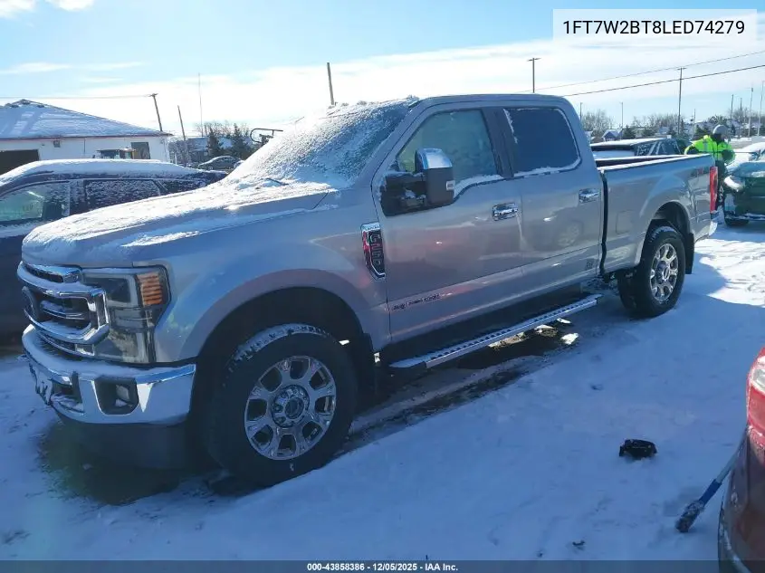 1FT7W2BT8LED74279 2020 Ford F-250 Lariat