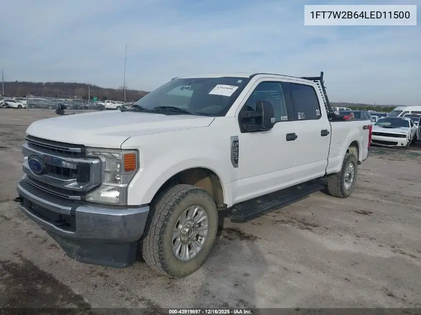 1FT7W2B64LED11500 2020 Ford F-250 Xlt