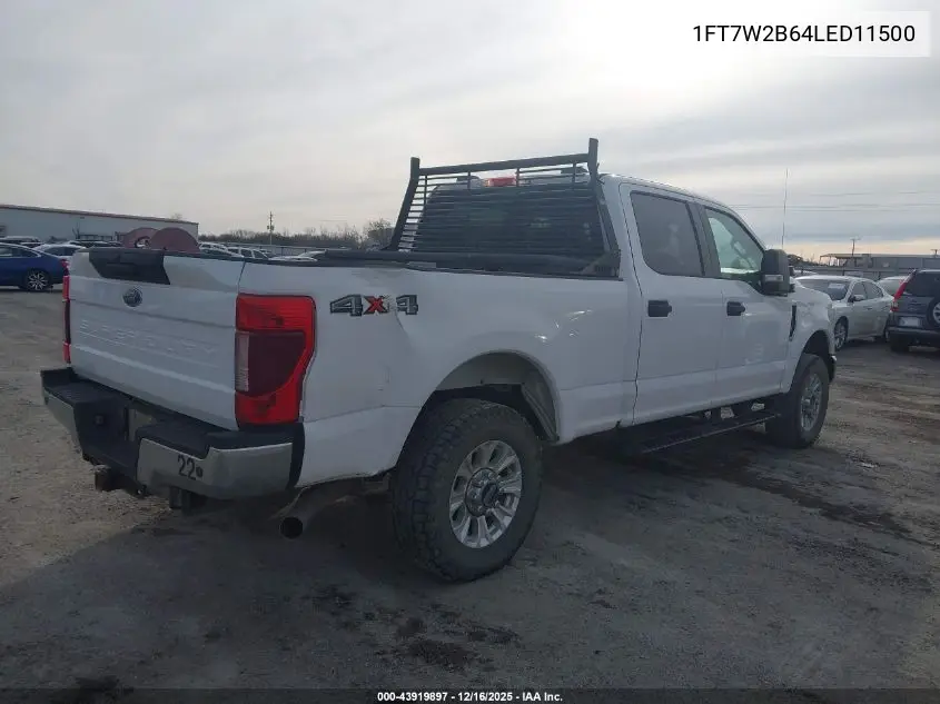 1FT7W2B64LED11500 2020 Ford F-250 Xlt