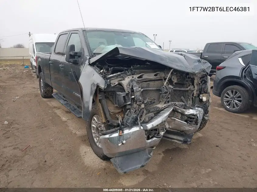 1FT7W2BT6LEC46381 2020 Ford F-250 Xlt