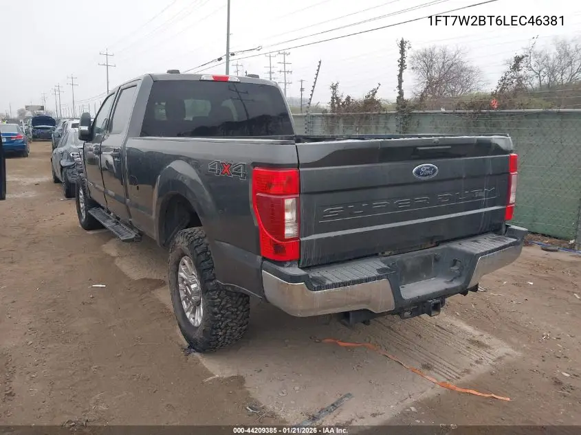 1FT7W2BT6LEC46381 2020 Ford F-250 Xlt