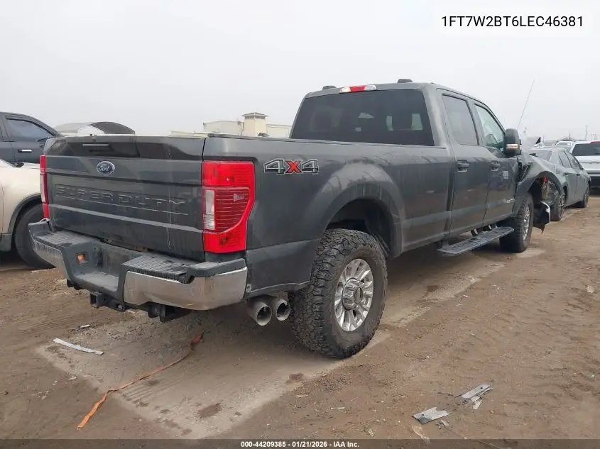 1FT7W2BT6LEC46381 2020 Ford F-250 Xlt