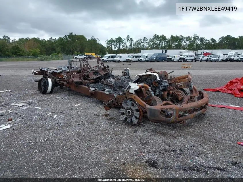 1FT7W2BNXLEE49419 2020 Ford F-250 Platinum