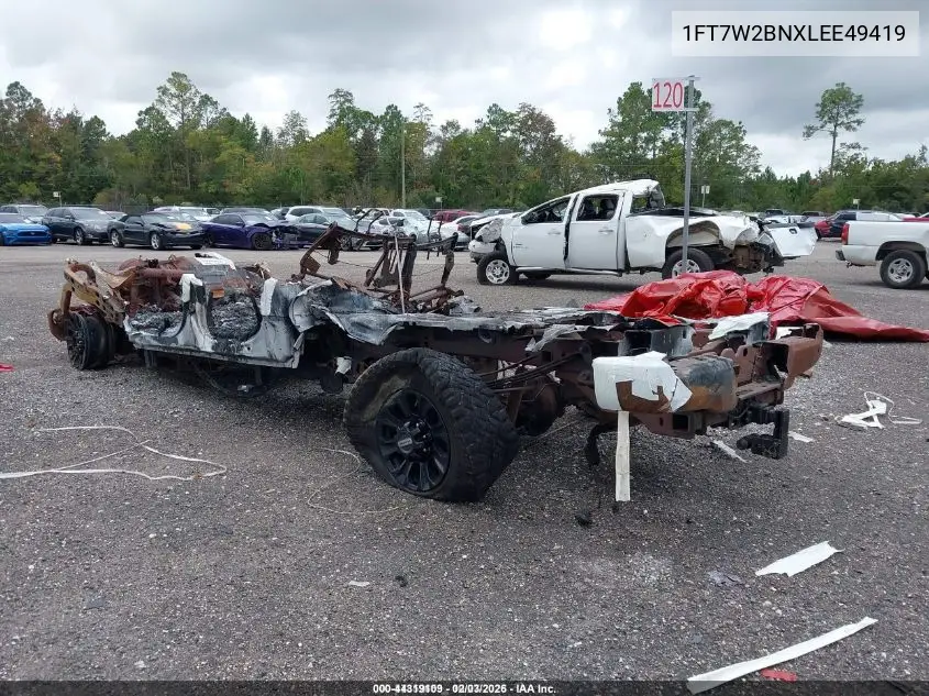 1FT7W2BNXLEE49419 2020 Ford F-250 Platinum