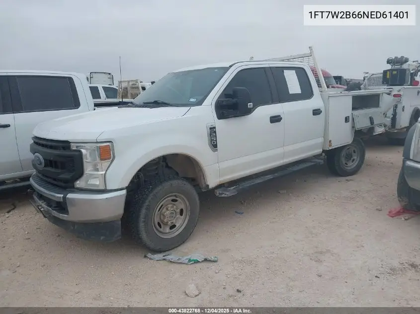 1FT7W2B66NED61401 2022 Ford F-250 Xl
