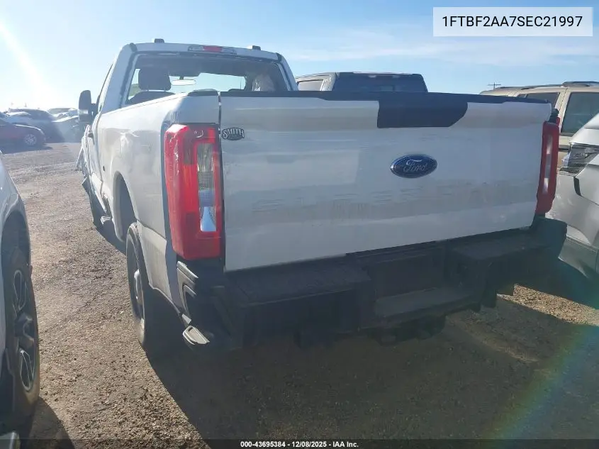 1FTBF2AA7SEC21997 2025 Ford F-250 Xl