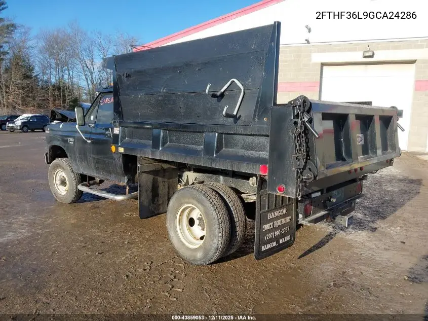 2FTHF36L9GCA24286 1986 Ford F350