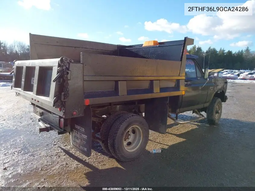 2FTHF36L9GCA24286 1986 Ford F350
