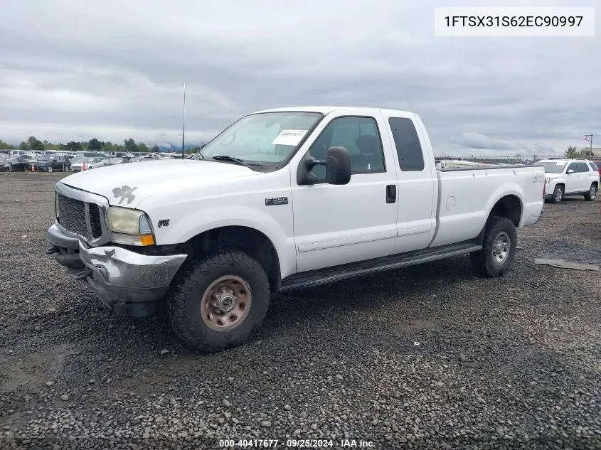 1FTSX31S62EC90997 2002 Ford F-350 Lariat/Xl/Xlt