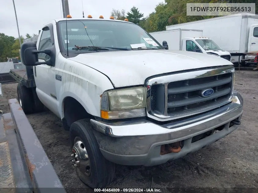 1FDWF37F92EB56513 2002 Ford F-350 Xl/Xlt