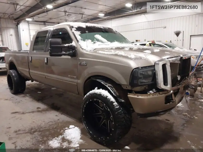 1FTSW31P73EB82680 2003 Ford F-350 Lariat/Xl/Xlt