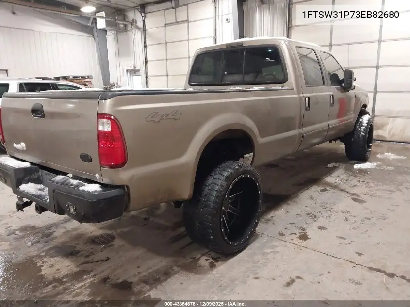1FTSW31P73EB82680 2003 Ford F-350 Lariat/Xl/Xlt