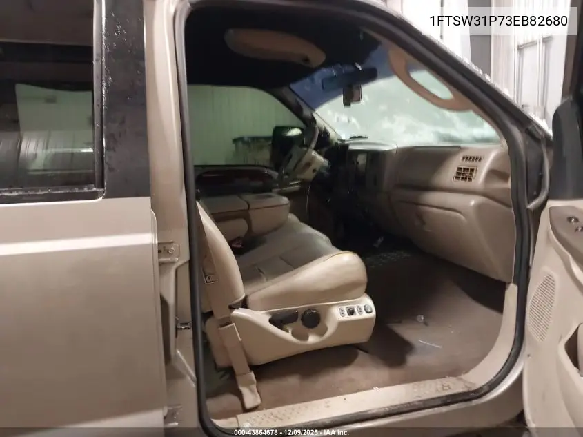 1FTSW31P73EB82680 2003 Ford F-350 Lariat/Xl/Xlt