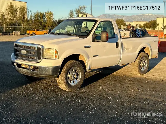 1FTWF31P16EC17512 2006 Ford F-350 2006 Ford F-350 Xlt 4X4 Pickup