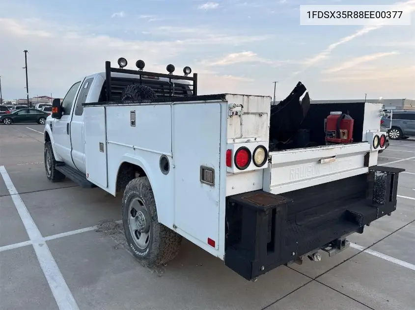 1FDSX35R88EE00377 2008 Ford F-350 Chassis Lariat/Xl/Xlt