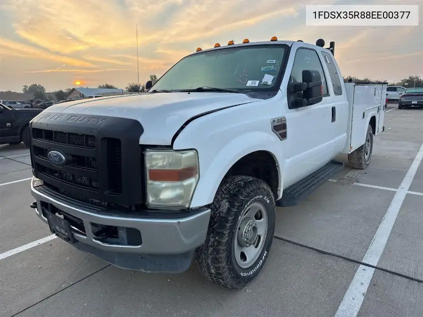 1FDSX35R88EE00377 2008 Ford F-350 Chassis Lariat/Xl/Xlt